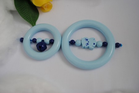 Greifling mit 2 Ringen 8,50 Euro