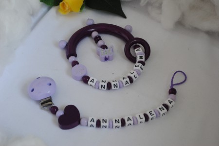 Geschenkset- Schnullerkette und Greifling 21,00 Euro