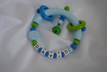 Greifling mit 2 Ringen 11,00 Euro