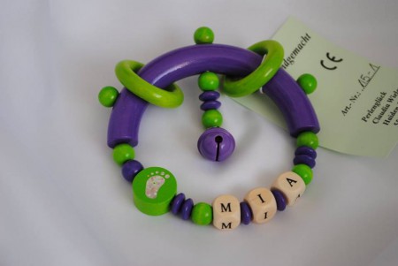 Greifling mit 2 Ringen 11,00 Euro